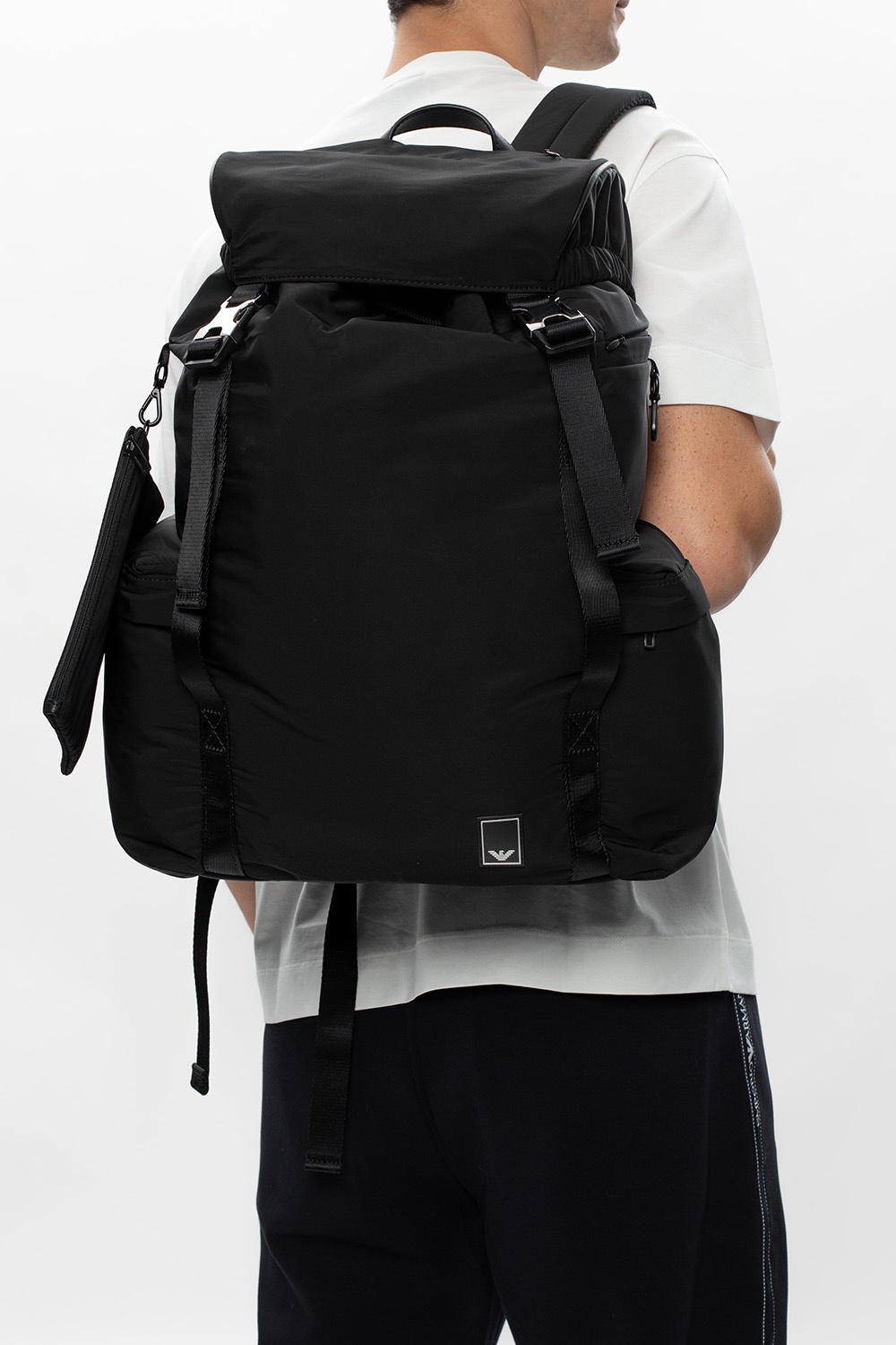 Emporio Armani Backpack with several pockets | Men's Bags | Vitkac